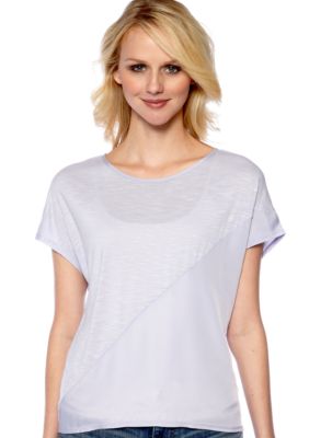 Calvin Klein Jeans Mixed Media Top