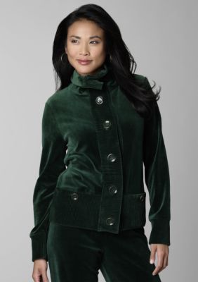 Jones New York Signature Fold Out Collar Jacket