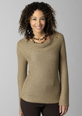Jones New York Signature Drape Neck Sweater