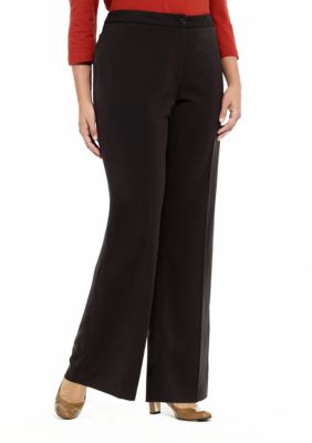Jones New York Signature Plus Size Slim Leg Pant