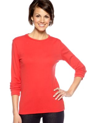 Jones New York Signature Crew Neck Tee