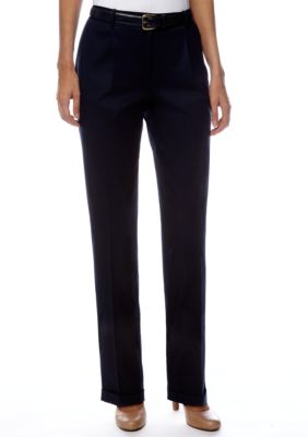 Jones New York Signature Twill Cuff Pant