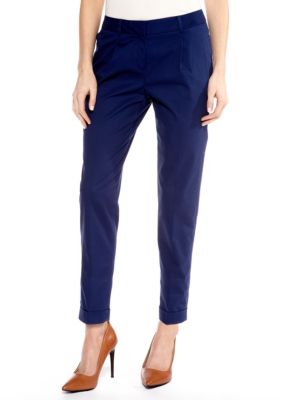 Jones New York Signature Petite Cuffed Pant
