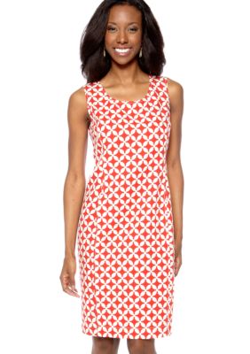 Jones New York Signature Sleeveless Shift Dress
