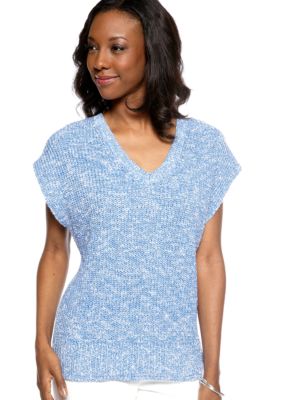 Jones New York Signature Extended Shoulder Pullover