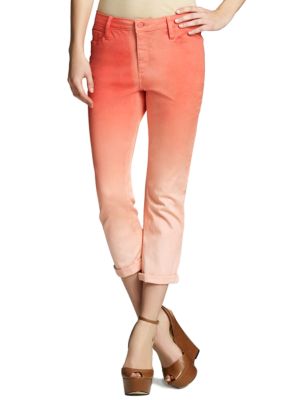 Jones New York Signature Plus Size Ombre Cuffed Skinny Pant