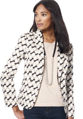 Jones New York Signature Fitted Blazer