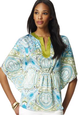 Jones New York Signature Poncho Styled Tunic