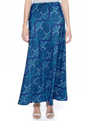 Jones New York Signature Bias Cut Maxi Skirt