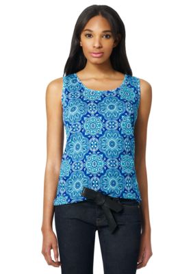 Jones New York Signature Scoop Neck Tank Top