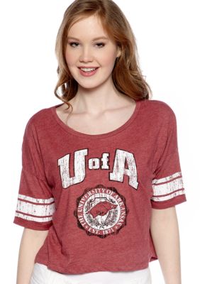 Pressbox Arkansas Super Soft Crew Neck Tee