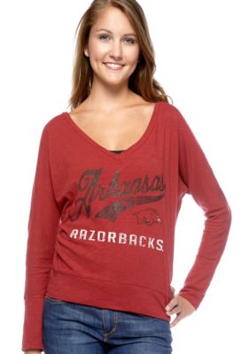 Pressbox Arkansas Tiffany Long Sleeve Tee