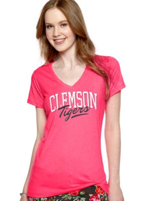 Pressbox Caroline Tee Clemson