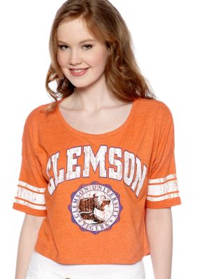 Pressbox Clemson Super Soft Crew Neck Tee