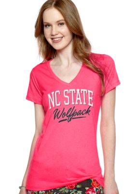 Pressbox Caroline Tee NC State