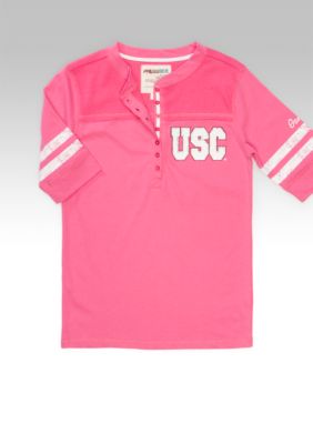 Pressbox Tori Collegiate Applique Henley - 18 Different Schools Available