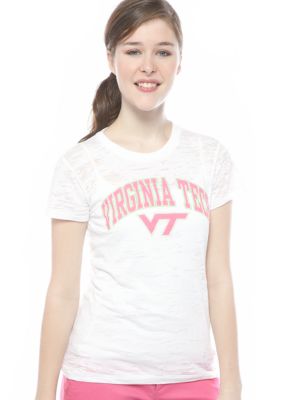 Pressbox Virginia Tech Burn Out Crew Neck Tee