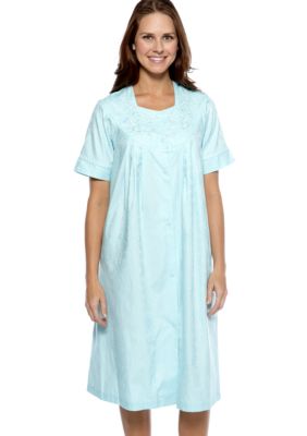 Miss Elaine Woven Jacquard Short Gripper Robe