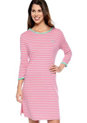 Lauren Ralph Lauren Sleep Shirt with Contrast Binding