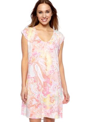 Lauren Ralph Lauren Paisley Short Gown