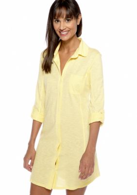 Lauren Ralph Lauren Roll Cuff Sleep Shirt