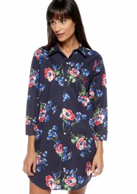 Lauren Ralph Lauren Floral Print Sleep Shirt