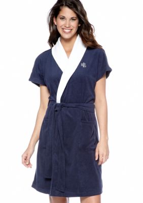 Lauren Ralph Lauren Essentials Short Terry Robe