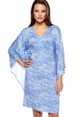 N Natori Nature Print Tunic