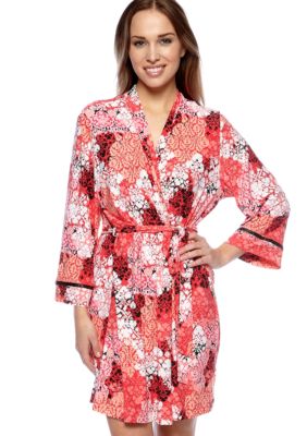 ND Intimates Damask Scroll Print Wrap