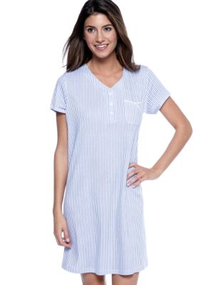 Karen Neuburger Short Sleeve Nightshirt