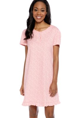 Karen Neuburger Dot Print Sleep Shirt