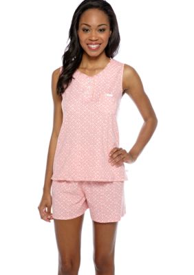 Karen Neuburger Dot Print Pajama Set
