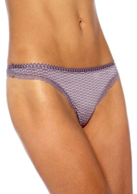 Calvin Klein Seductive Comfort Lace Thong - F3277