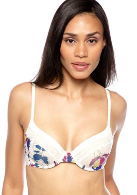 Calvin Klein Tonal Roses Demi Bra - F3307