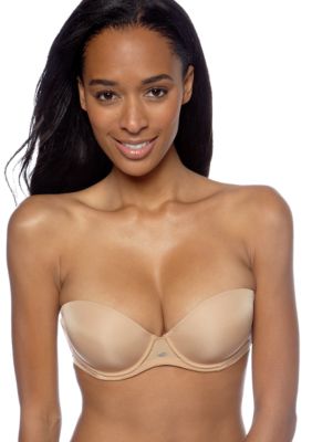 Calvin Klein Naked Glamour Strapless Push Up Bra - F3493
