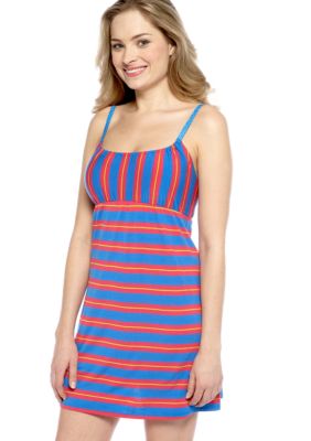 Josie by Natori Striped Chemise