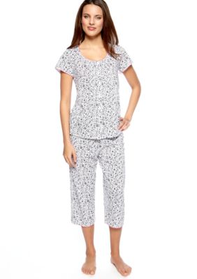 Character Short Sleeve Scroll Pajama Set