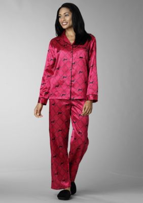 Character Red Dachshund Print Pajama