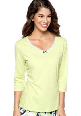 Jockey Lace Trim Tee