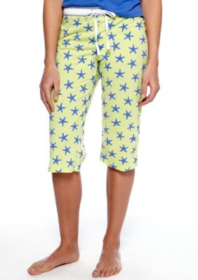 Jockey Dotted Starfish Capri Pajama Pant