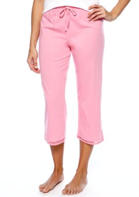 Jockey Lace Trim Capri Pajama Pant