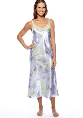 Jones New York Floral Print Long Gown