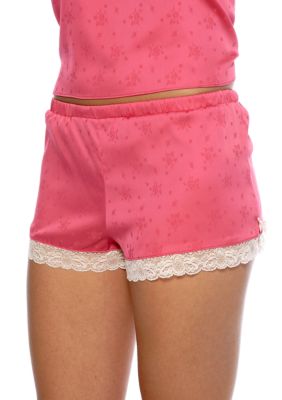 Jessica Simpson Verge of Love Satin Boxer Short - JS11672