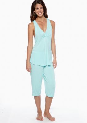 Jessica Simpson Butterfly Tank and Capri Set - JS12134