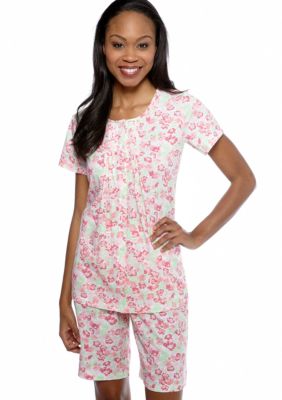 Kim Rogers Morning Blooms Floral Pajama Set