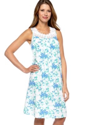 Kim Rogers White Floral Lace Woven Gown