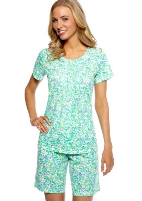 Kim Rogers Morning Blooms Floral Pajama Set