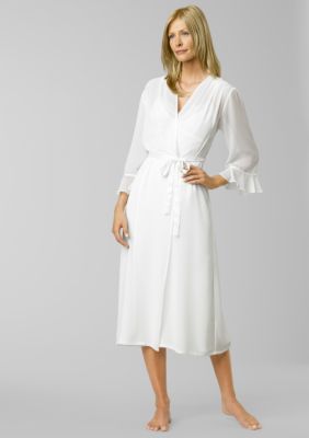 Oscar de la Renta Delicate Whisper Long Robe