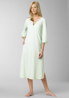 Oscar de la Renta Mosaic Pebbles Long Printed Jersey Caftan