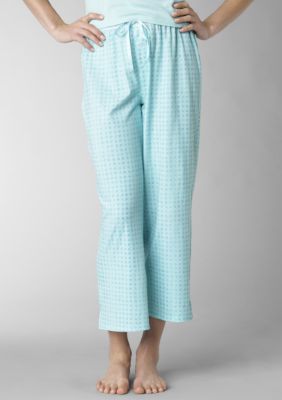 Nautica Key West Knit Dot Print Capri